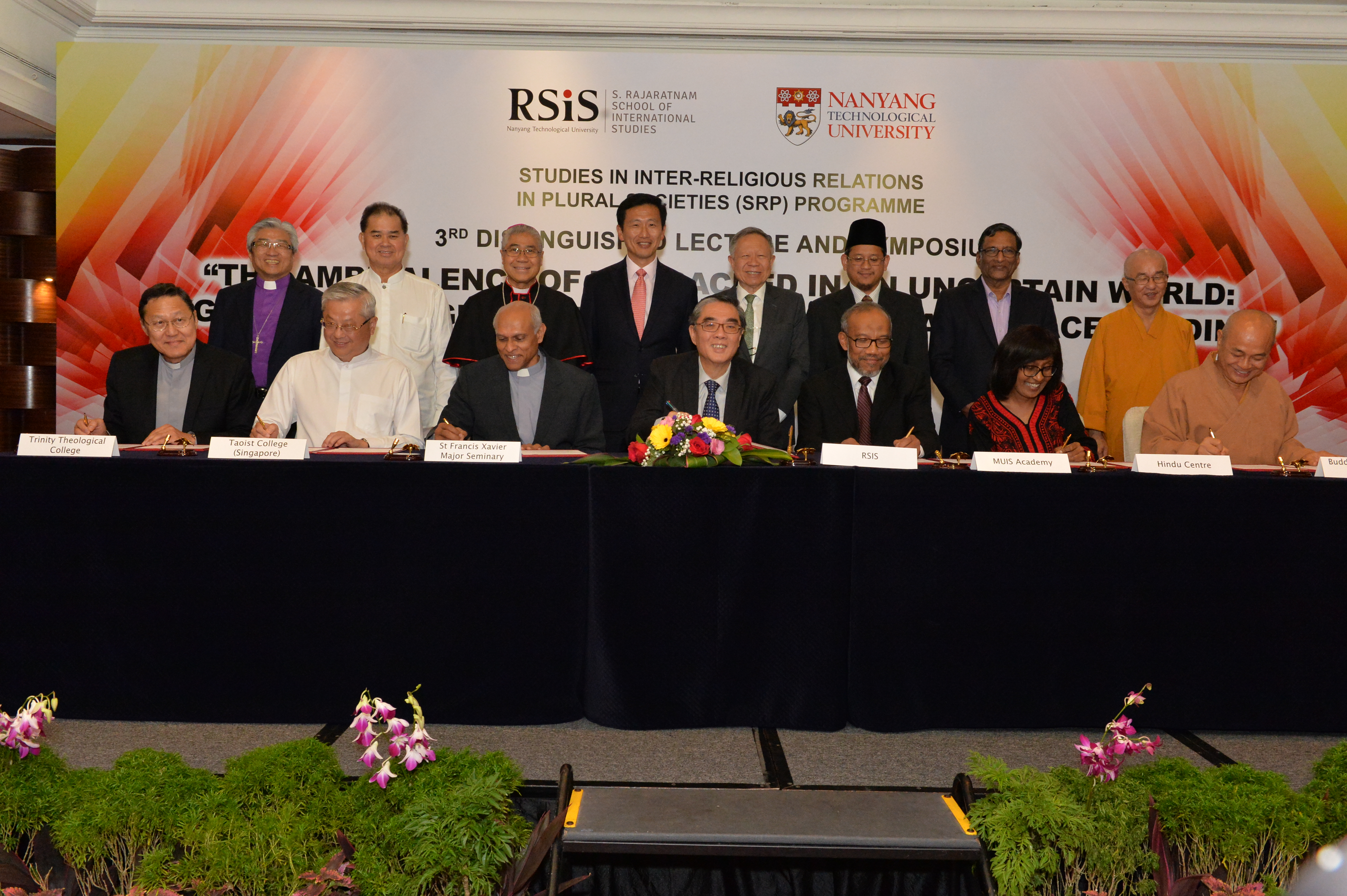 S Rajaratnam School of International Studies (RSIS) promoting social harmony in Singapore