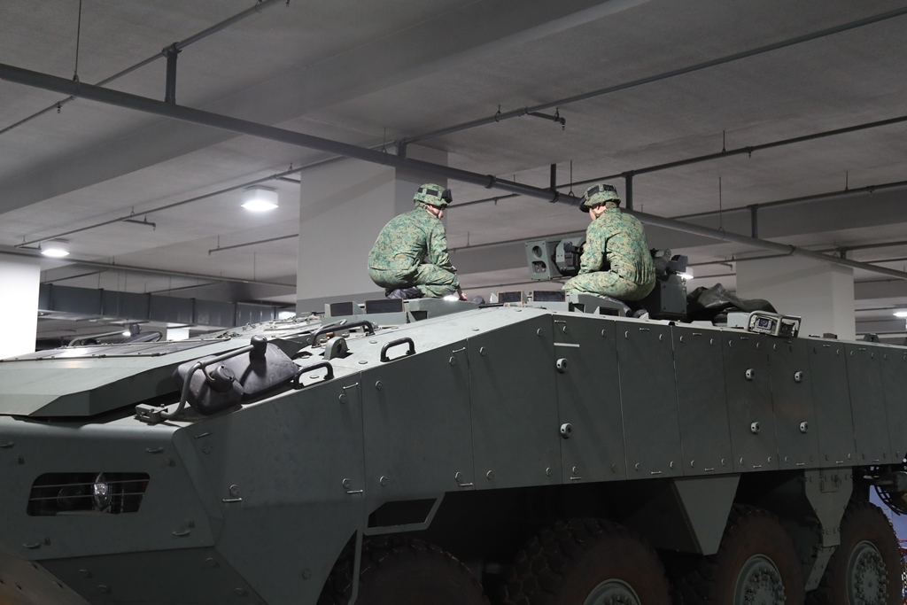 SAF personnel, Terrex ICVs