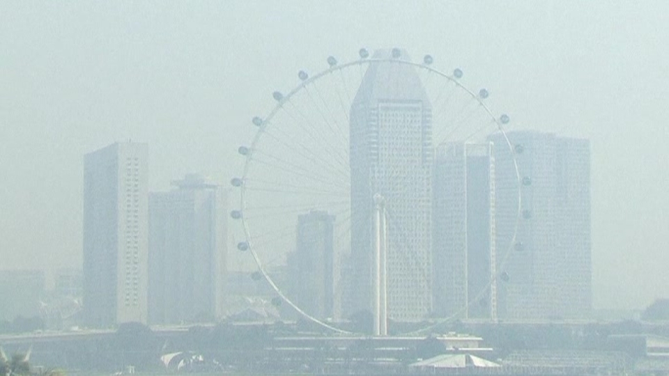 Haze problem in Singapore