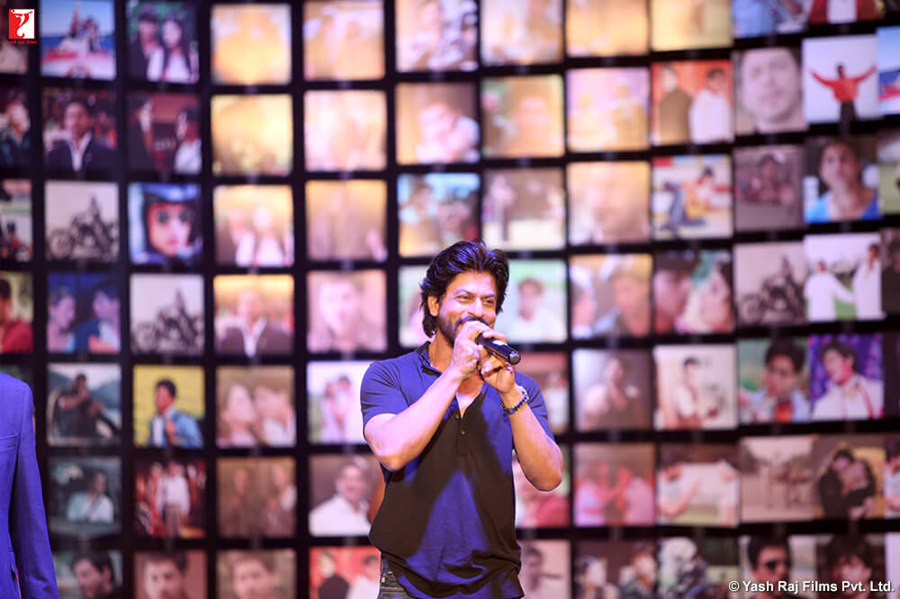 Shah Rukh Khan during the promotion of his film Fan Photo courtesy: Yash Raj Films