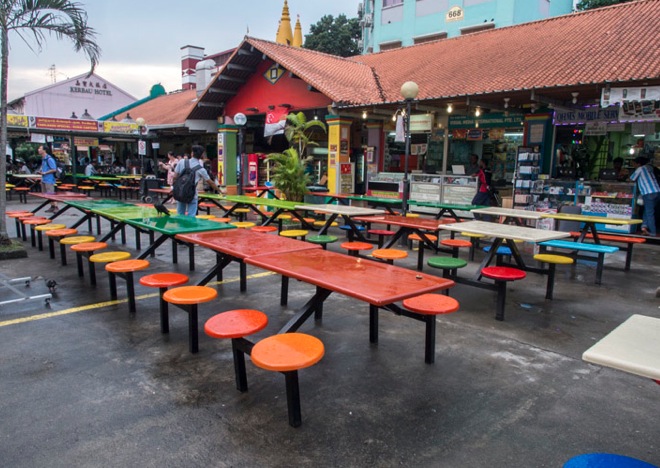 Little India restaurant in Singapore