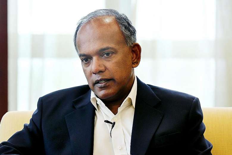 Home Affairs and Law Minister,Shanmugam,connectedtoindia