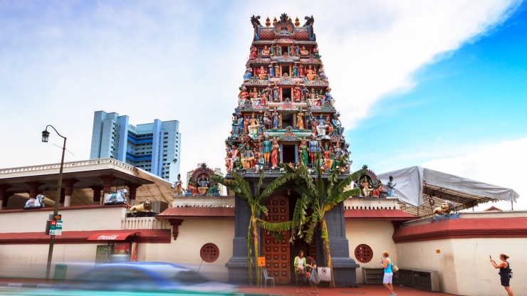 Sri Mariamman Temple at Chinatown
