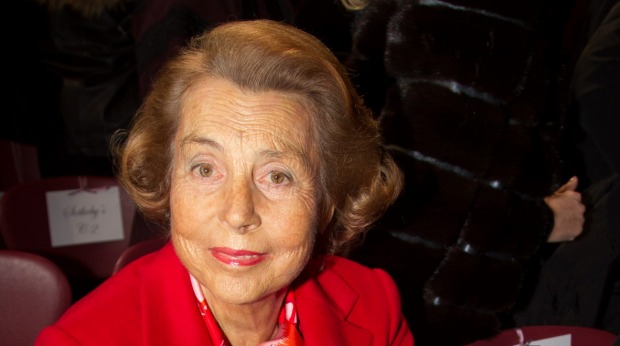 Liliane Bettencourt, L'Oreal. 