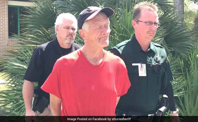 Richard Leslie Lloyd, who attempted to set fire to convenience store whom he assumed was owned by a Muslim. Photo courtesy: St Lucie County Sheriff Facebook