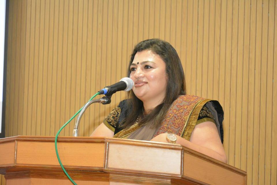 Dr. Arathi Krishna, Deputy Chairman, NRI Forum Karnataka