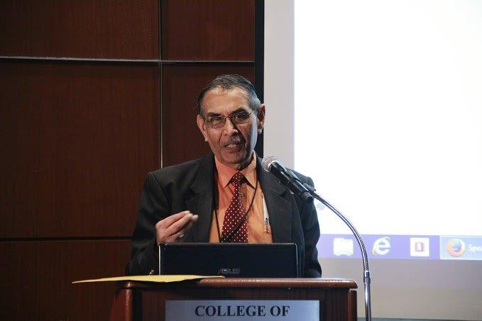 Dr Rampersad Parasram, Chairman of the Indian Diaspora Council