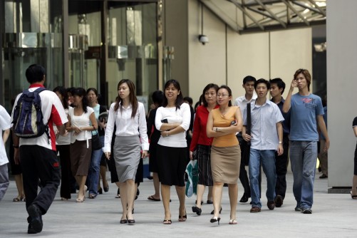 Singaporean government will help employers through Wage Credit Scheme.
