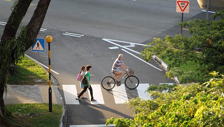 cyclists should take greater care when sharing paths with pedestrians