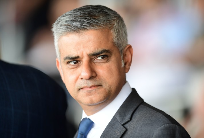 London Mayor Sadiq Khan. Photo courtesy: politico.eu