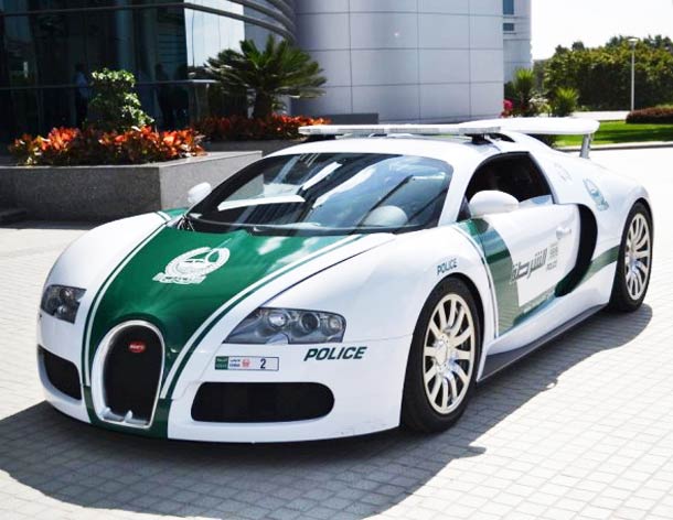 Dubai has world’s fastest police car in the world. 