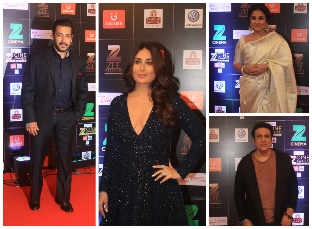 From left (clockwise): Salman Khan, Kareena Kapoor Khan, Vidya Balan and Govinda.