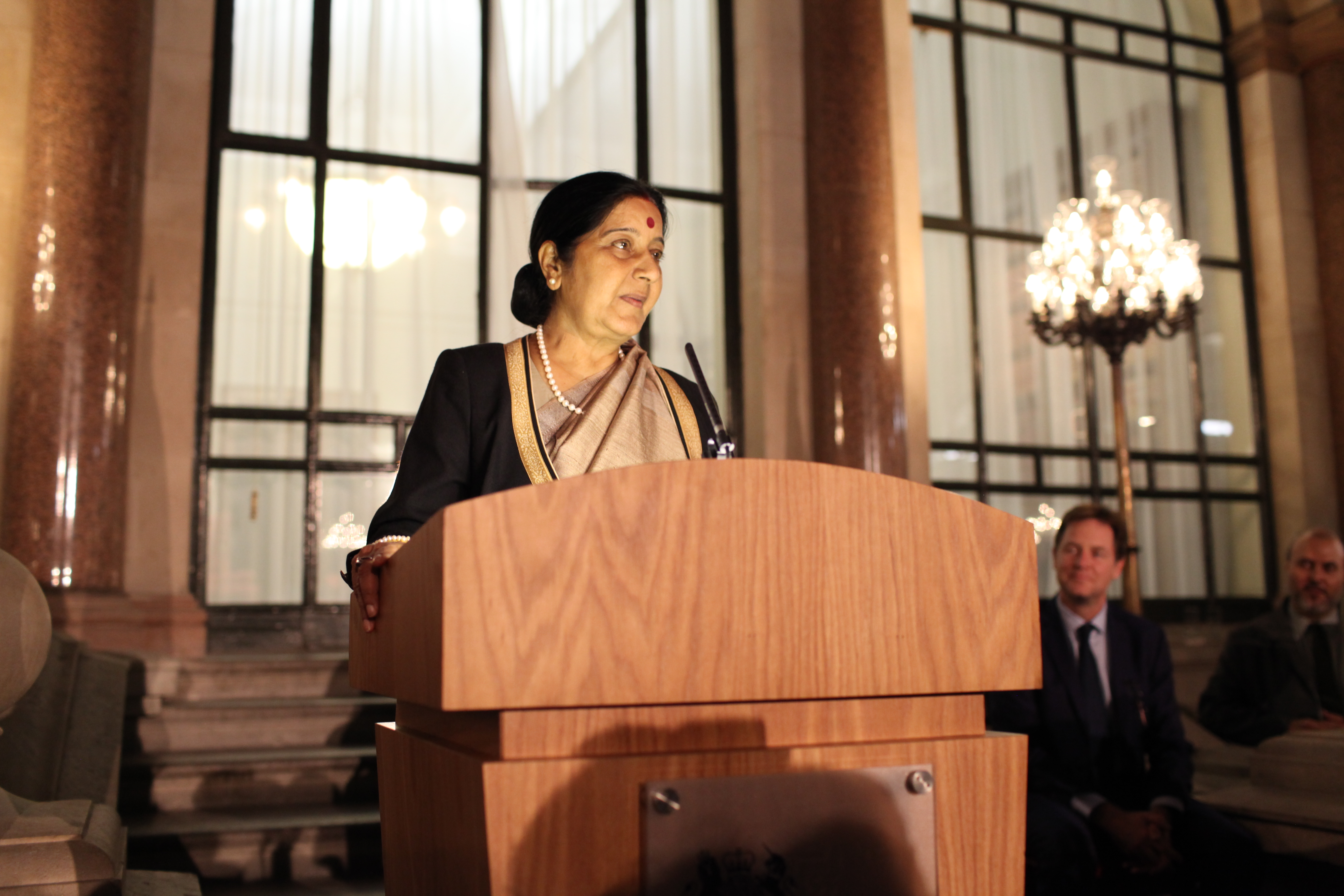 Sushma Swaraj.