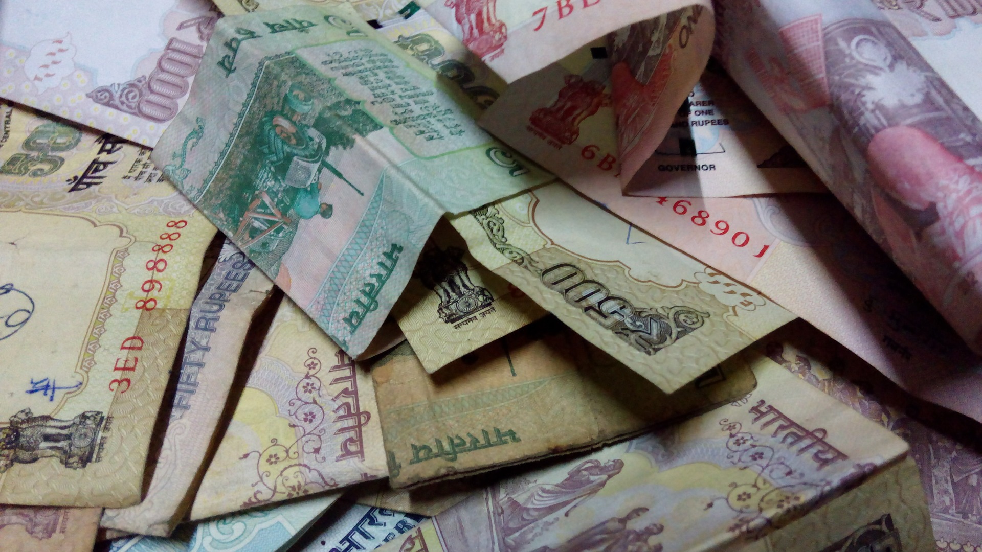 Indian currency is experiencing an upheaval. 