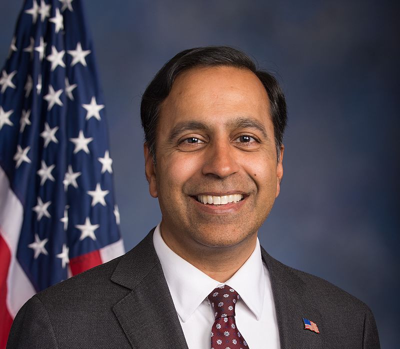 Indian-American Congressman Raja Krishnamoorthi