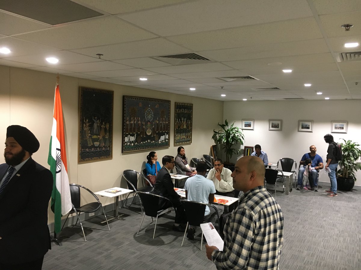 Open House at the Sydney Consulate. 