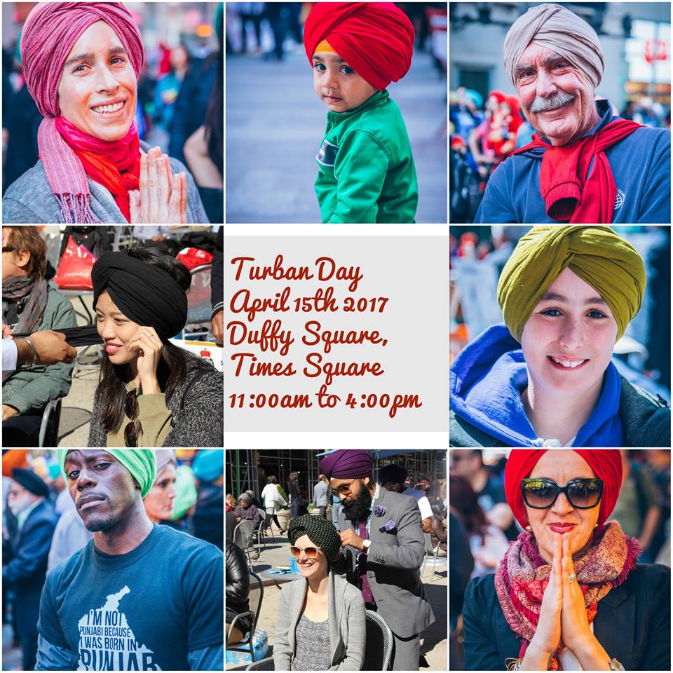The Sikhs of New York celebrated Turban Day 