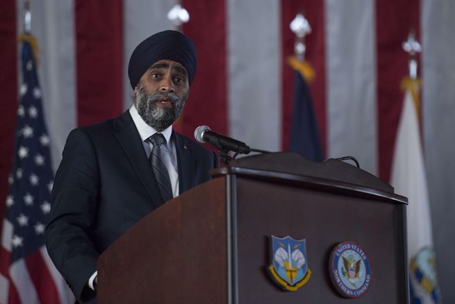 Harjit Sajjan. 