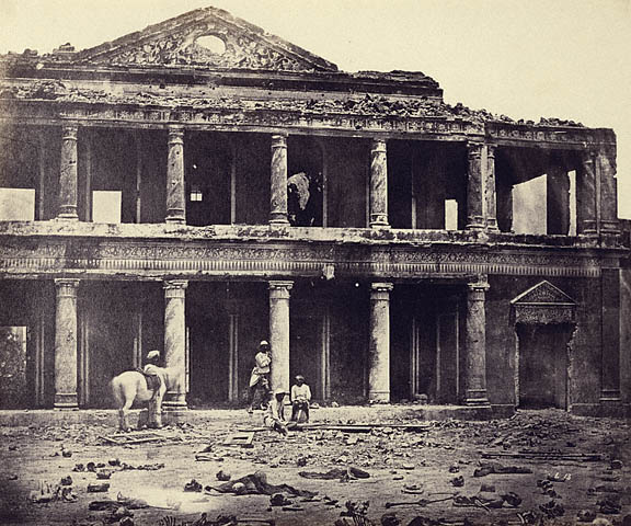 The aftermath of the Mutiny.