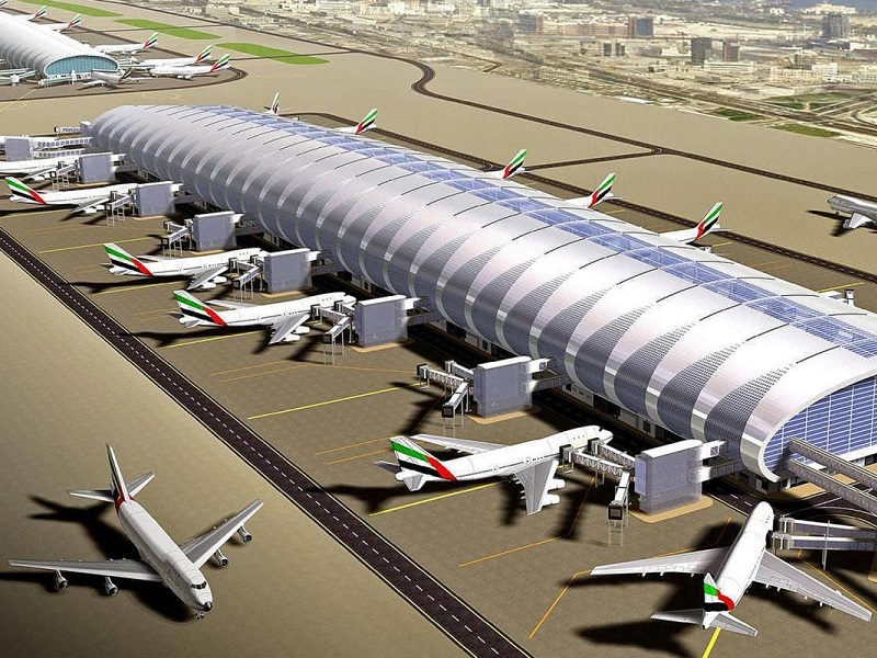 Dubai airport has become the world's busiest airport for international travellers. 
