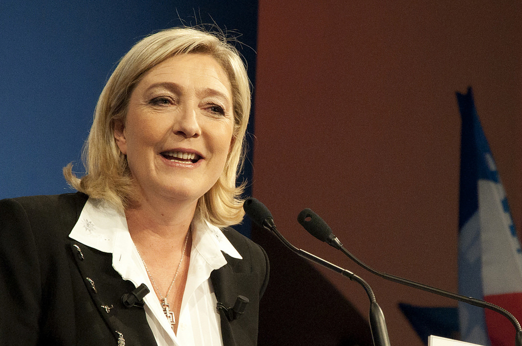 Marine le Pen.