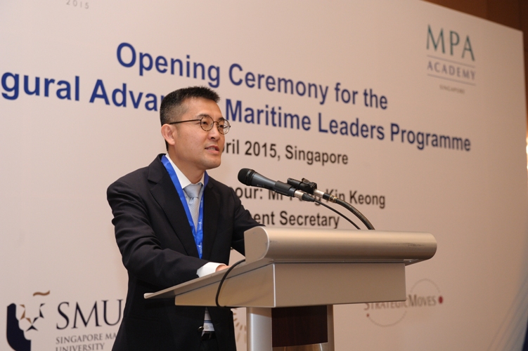 Andrew Tan, Chief Executive of Maritime and Port Authority of Singapore 
