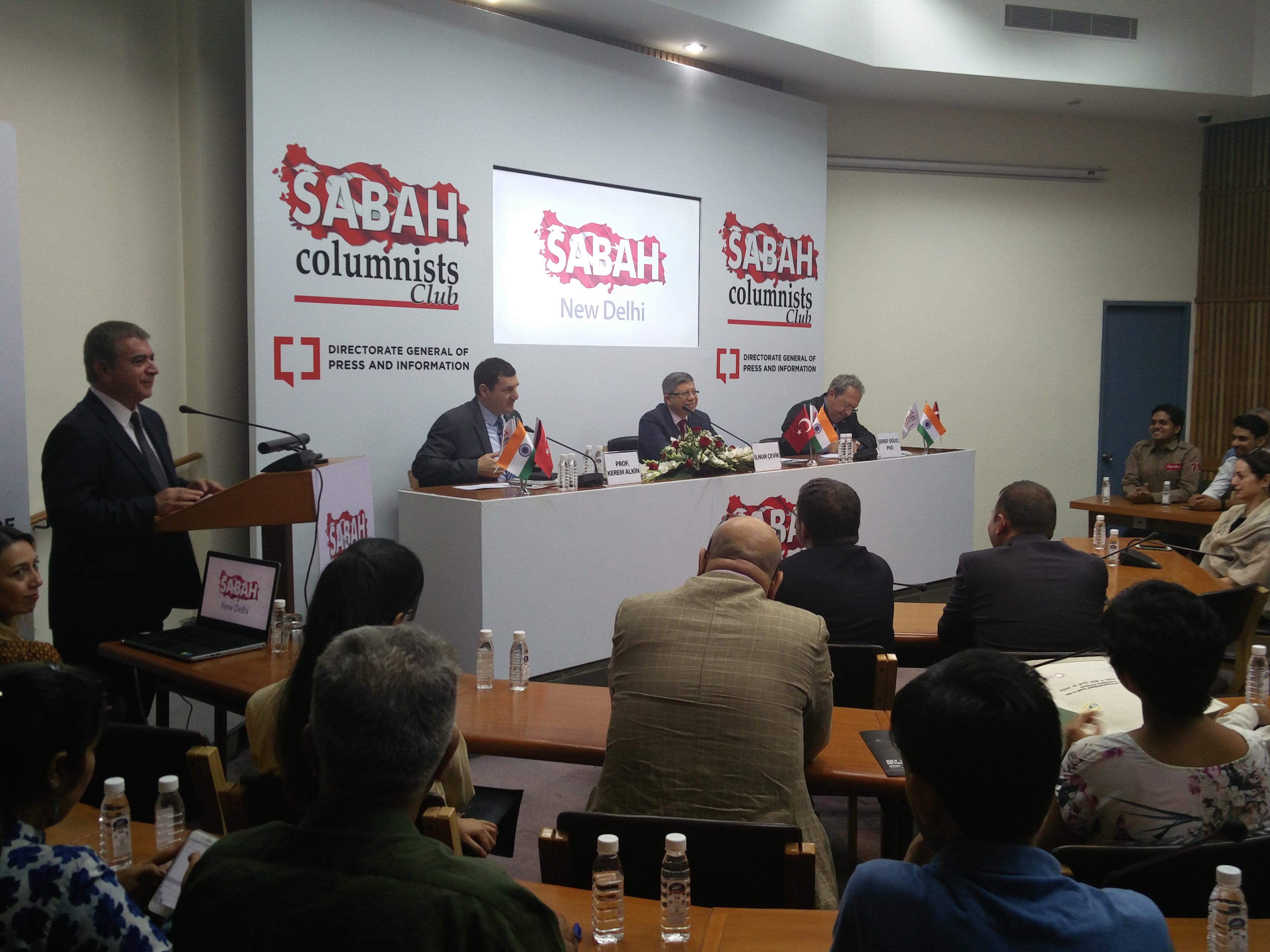 The seminar at the India International Centre Annexe.