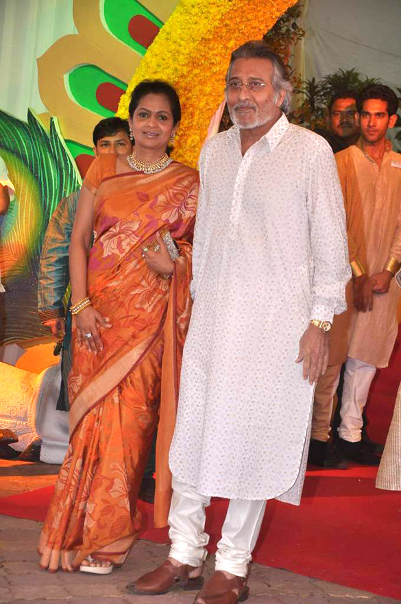Vinod and Kavita Khanna. 