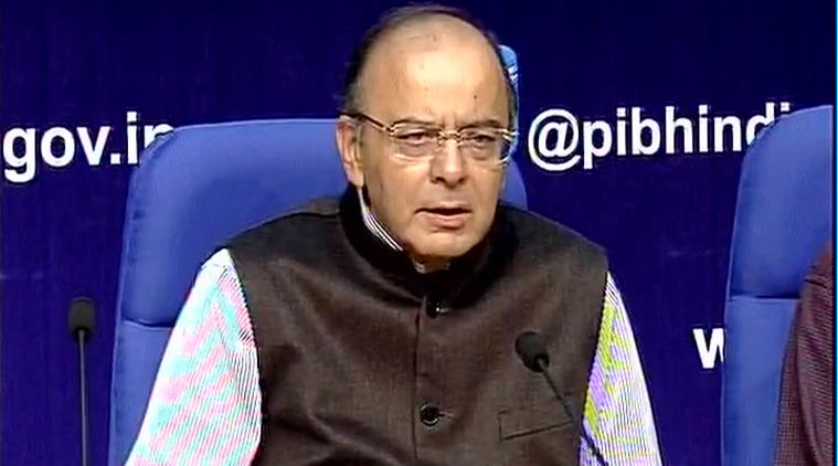 Indian Finance Minister Arun Jaitley. 