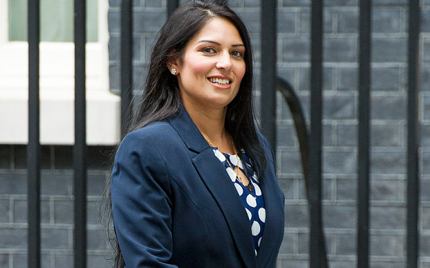 Priti Patel. 