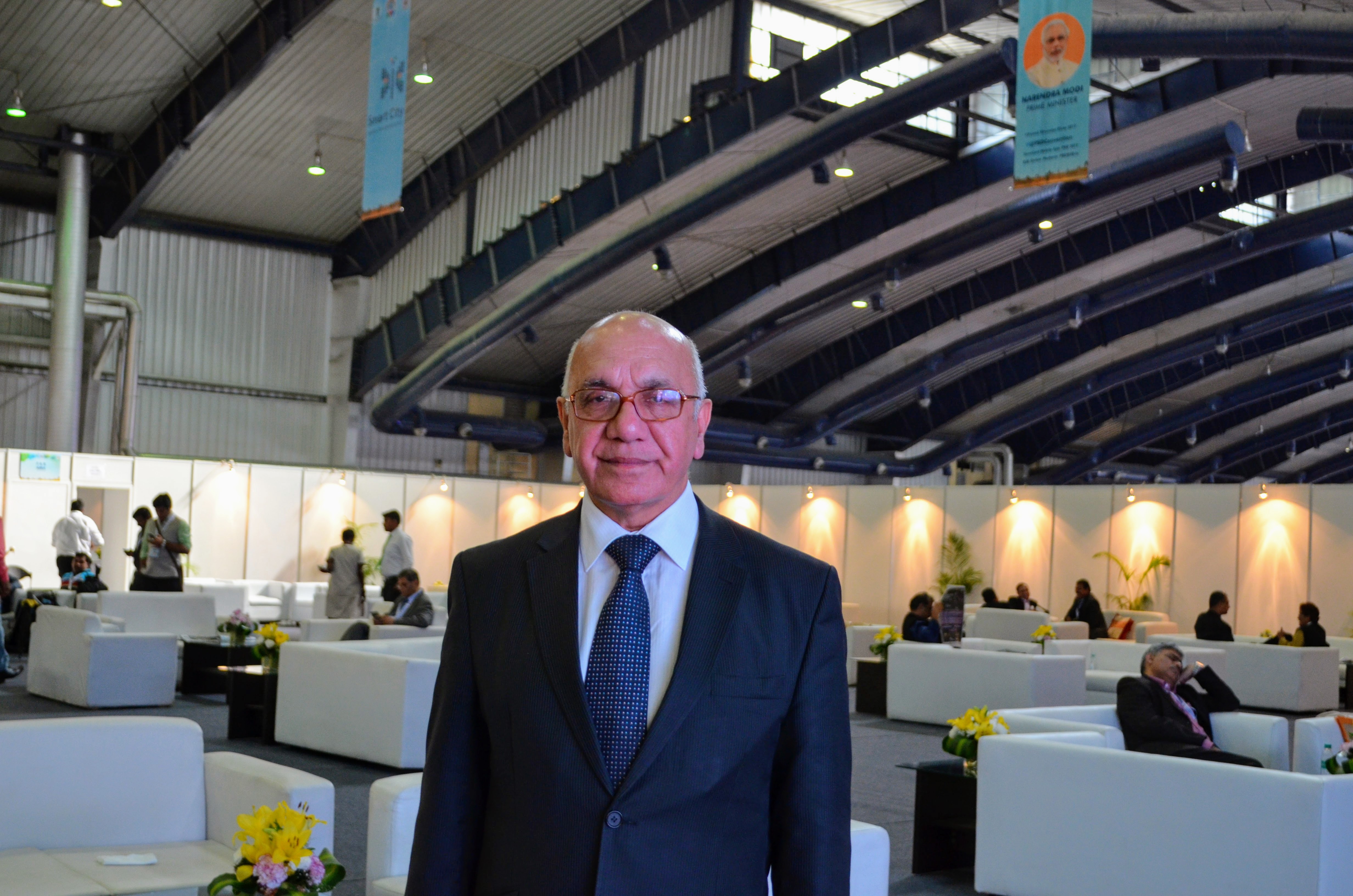 Virendra Sharma at Pravasi Bharatuya Divas 2017 Photo: Connected to india