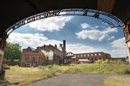 The site of the new campus. 