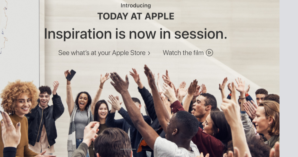 Photo courtesy: screenshot from Apple website