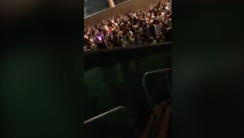 Photo courtesy: Screenshot from videos posted online by public