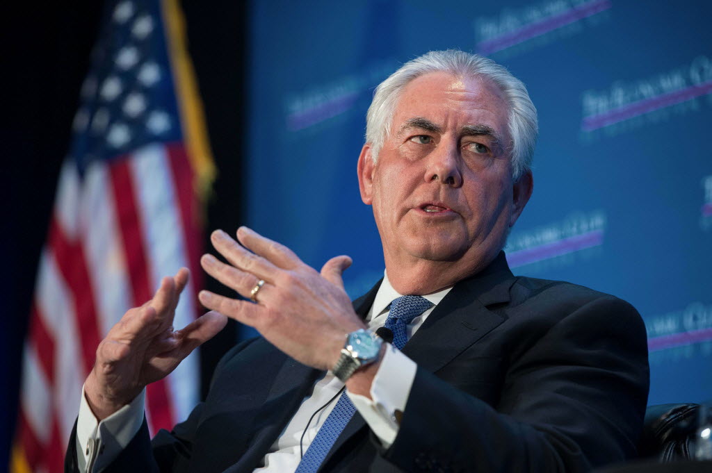US Secretary of State Rex Tillerson.