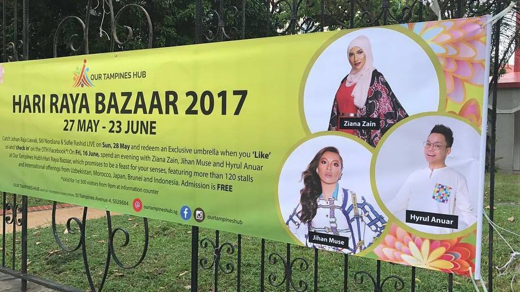 Hari raya Bazaar at Our Tampines Hub