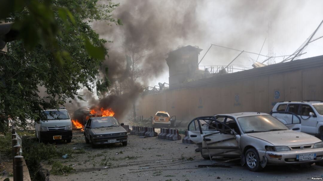 Kabul was left reeling after the explosion. 