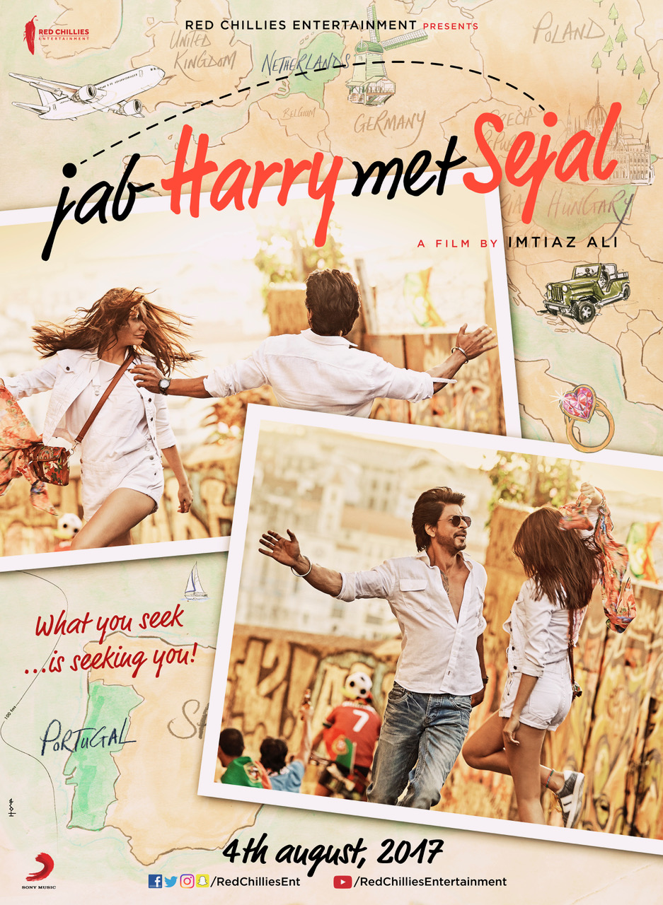 Jab Harry Met Sejal starring Anushka Sharma & Shah Rukh Khan, directed by Imtiaz Ali