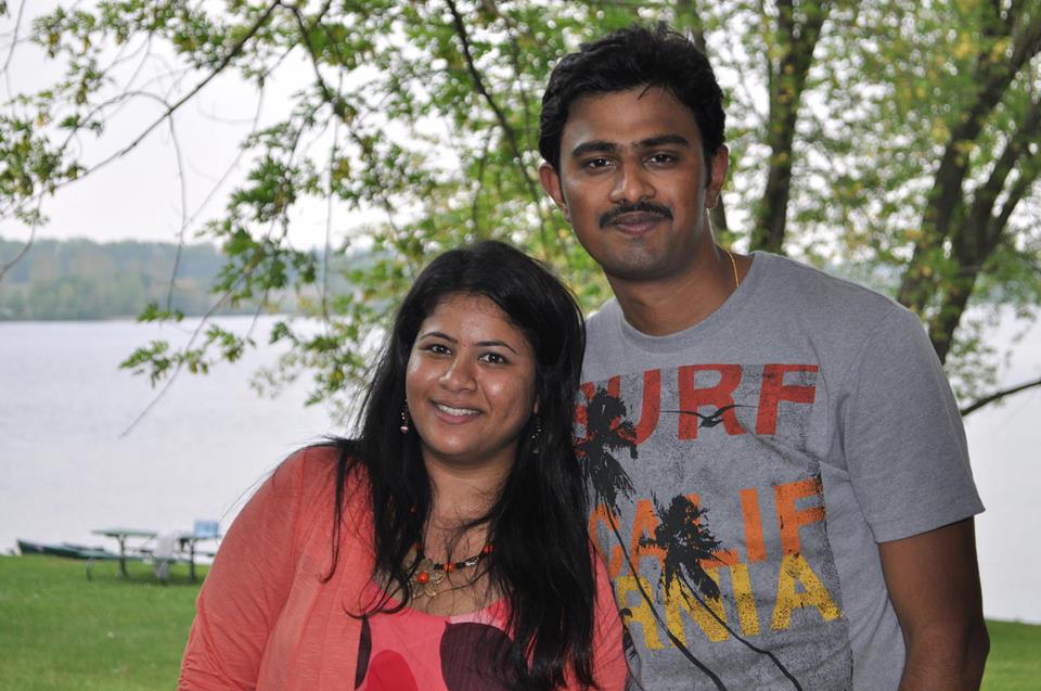 Sunayna Dumala and Srinivas Kuchibhotla.