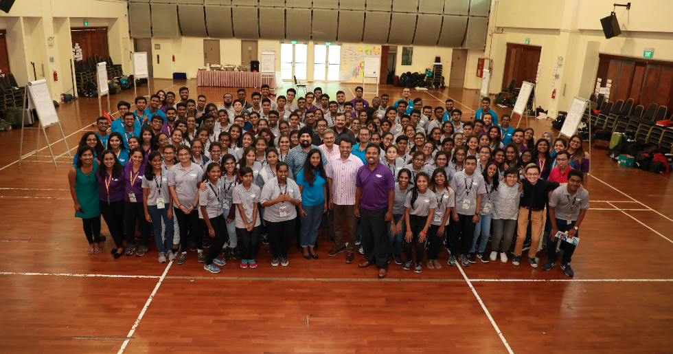 Group photo at SINDA Youth Leaders Seminar 2017. Photo courtesy: SINDA