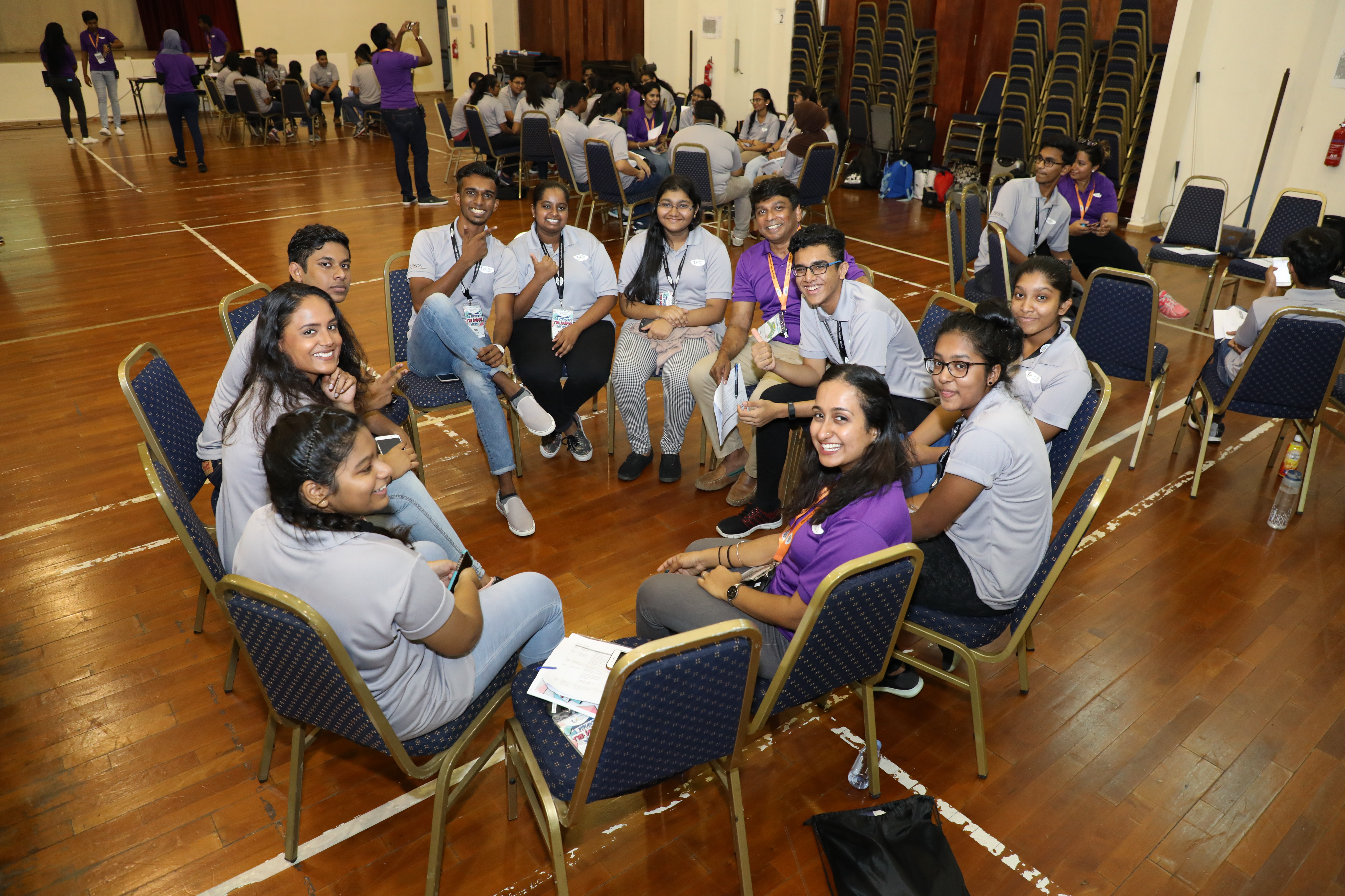 Group activity during SYLS 2017. Photo courtesy: SINDA