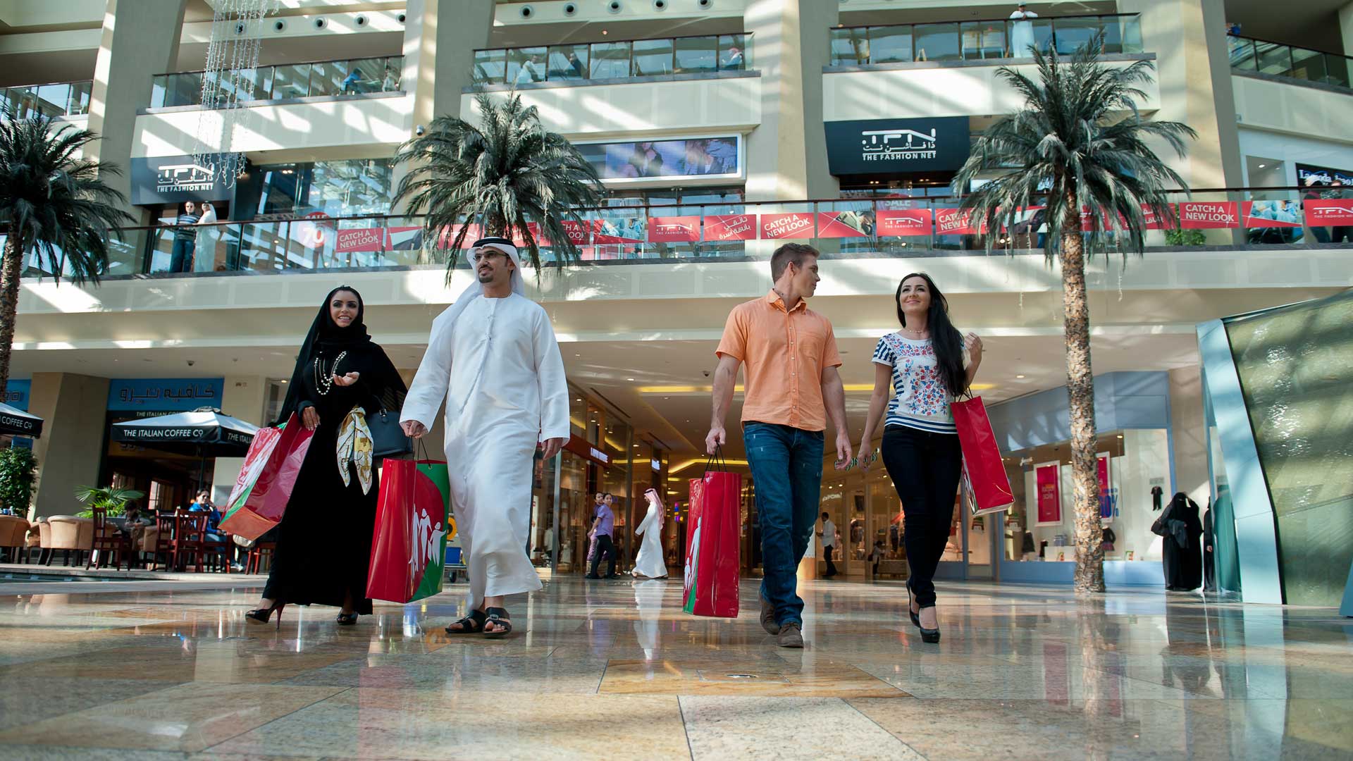 Shoppers can indulge in a shopping spree at various participating malls in Dubai.