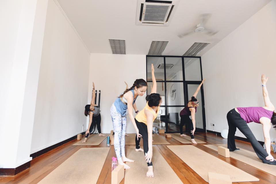 Bianca is a certified doctor, who teaches the pre-natal yoga classes. Photo courtesy: Yoga+ Facebook