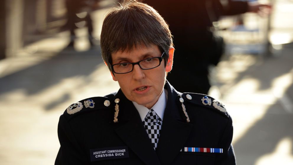 London Met Police chief Cressida Dick.