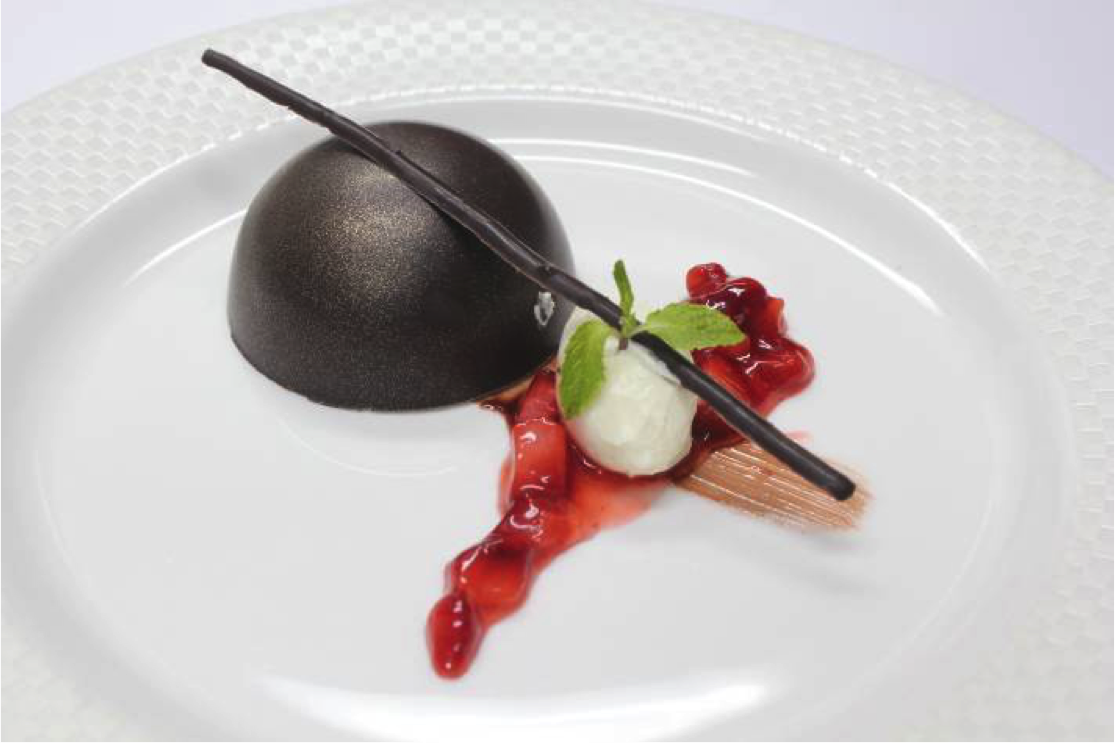 Chocolate Kulfi Dome Photo courtesy: Yantra by Hemant Oberoi