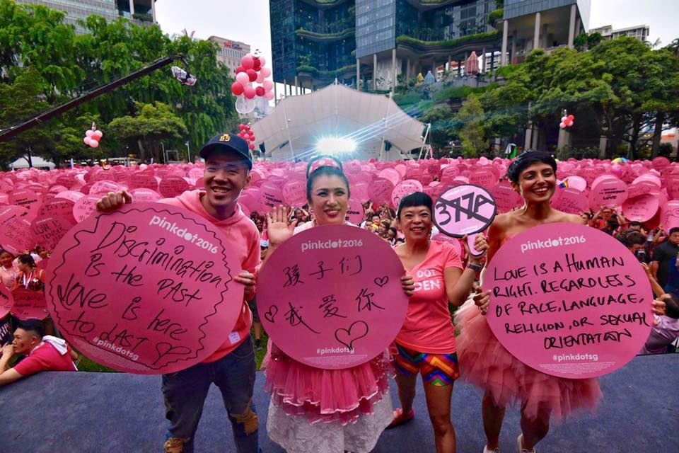 Photo courtesy: Pink Dot SG Facebook