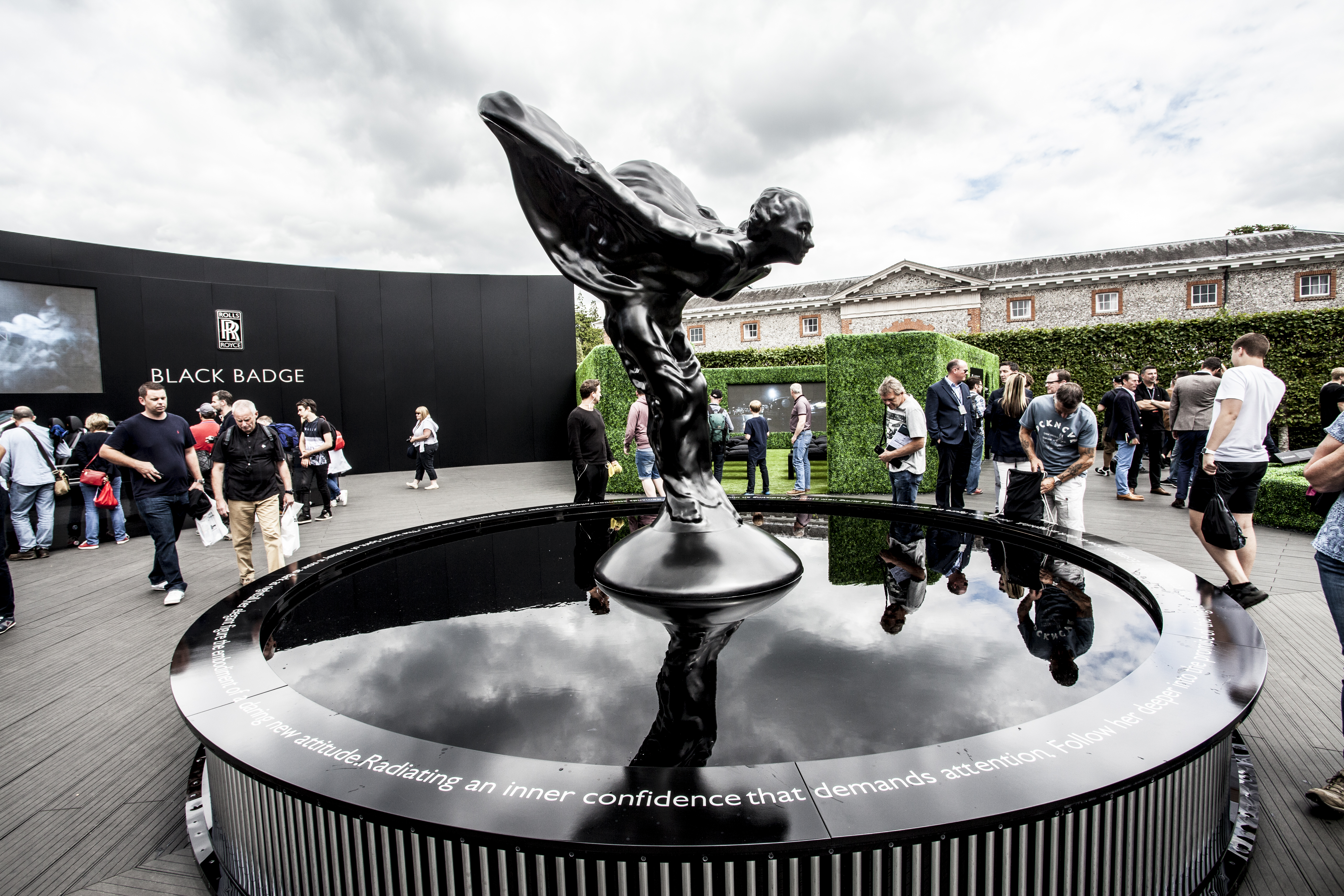 Rolls-Royce Black Badge Display at Goodwood Festival of Speed 2017. Photo courtesy: Rolls-Royce