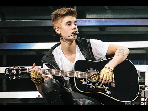 Pop star Justin Bieber.