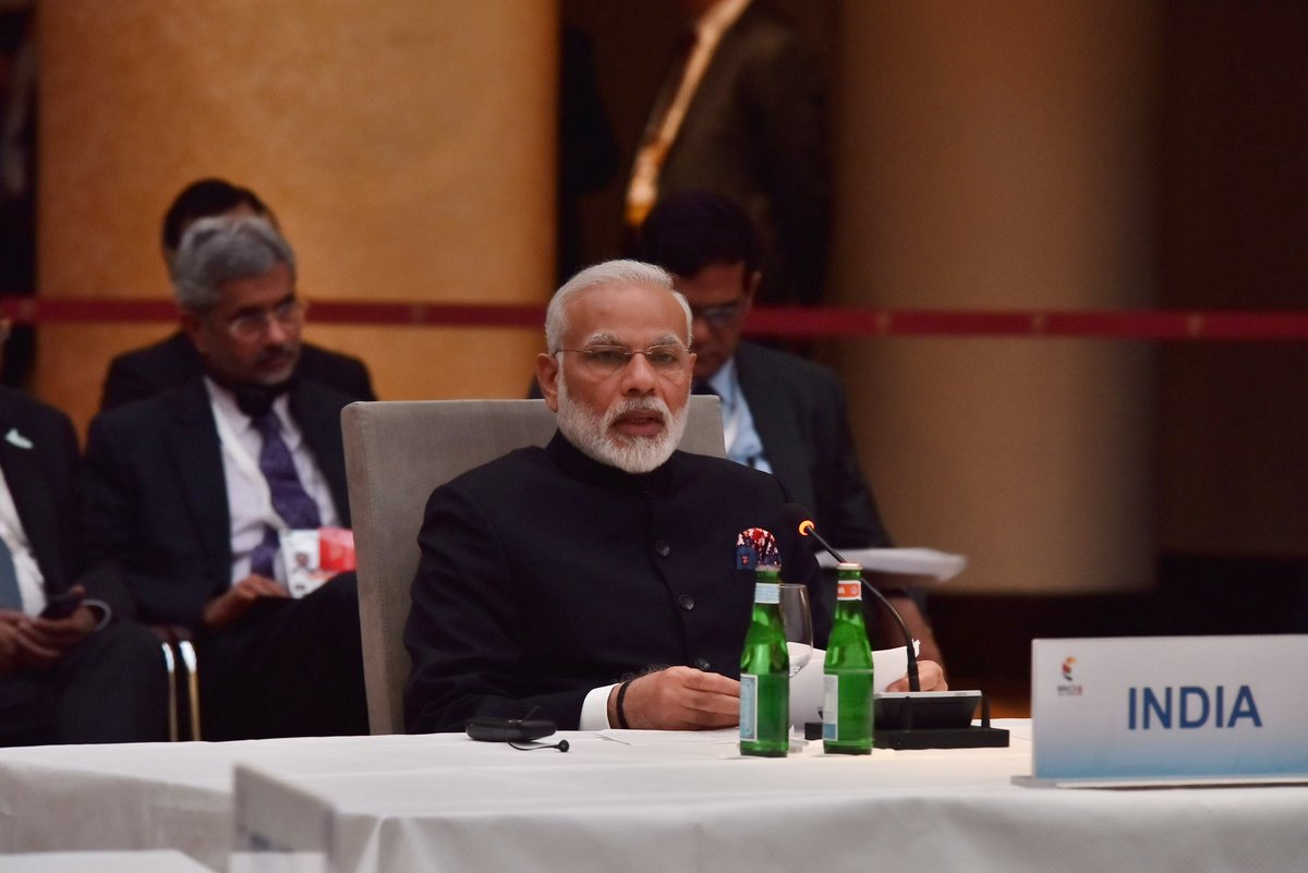 Modi's speech on tackling terrorism globally was widely-appreciated and well-received by the summit attendees.