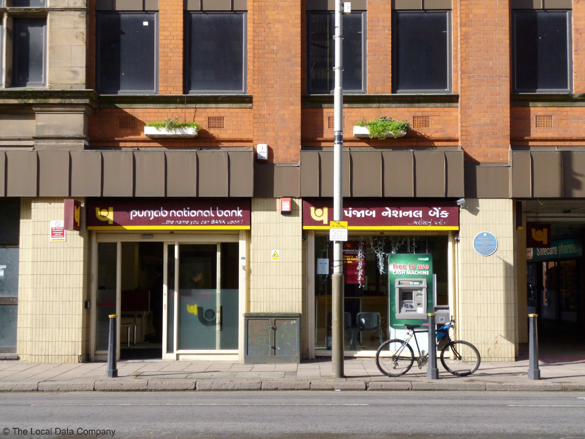 The Punjab National Bank in Leicester. 